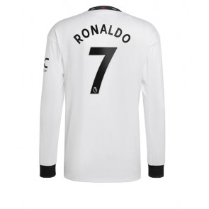 Manchester United Cristiano Ronaldo #7 Bortatröja 2022-23 Långärmad